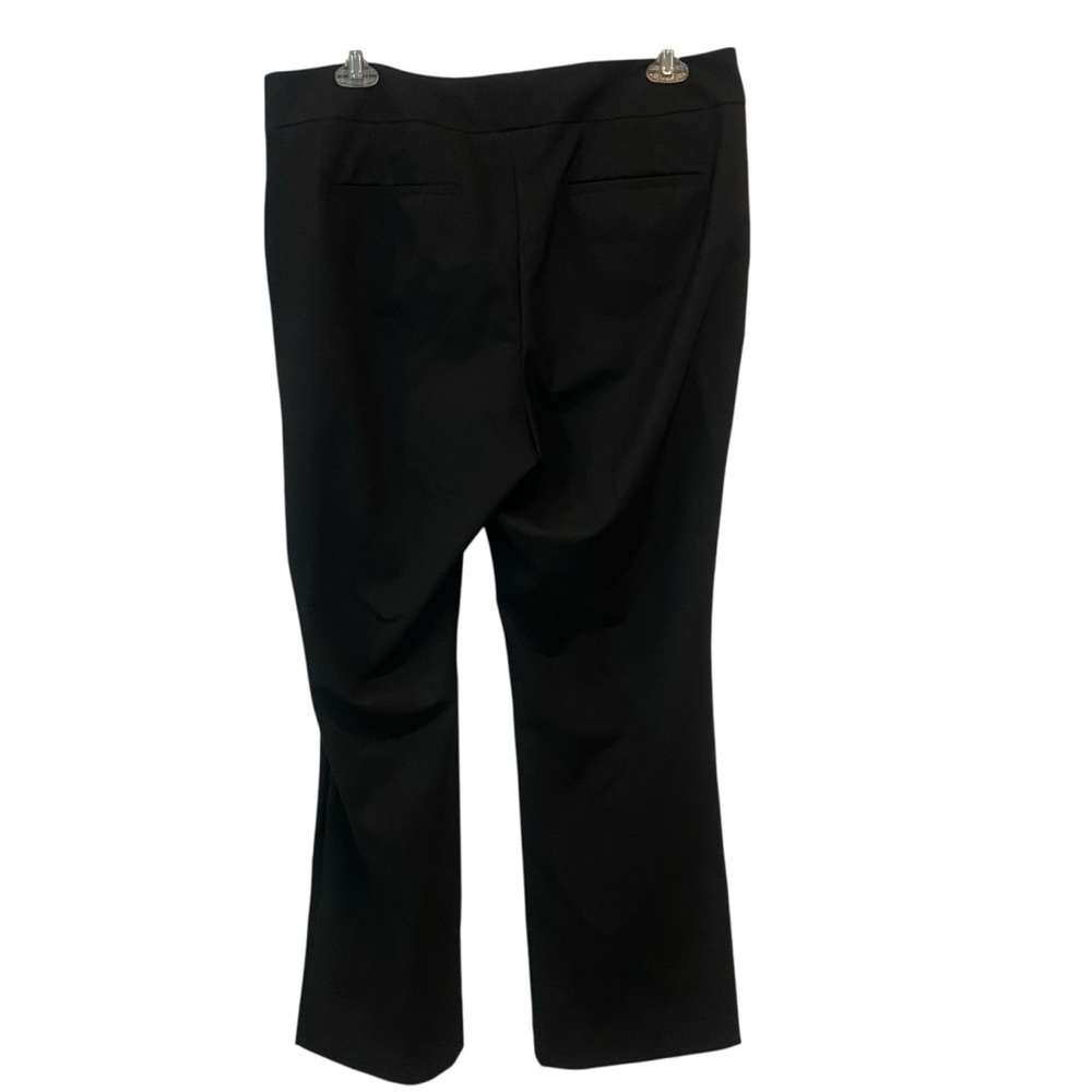 Ann Taylor Black women's pant‎ size 16, straight leg trouser dress pant - Picture 2 of 7
